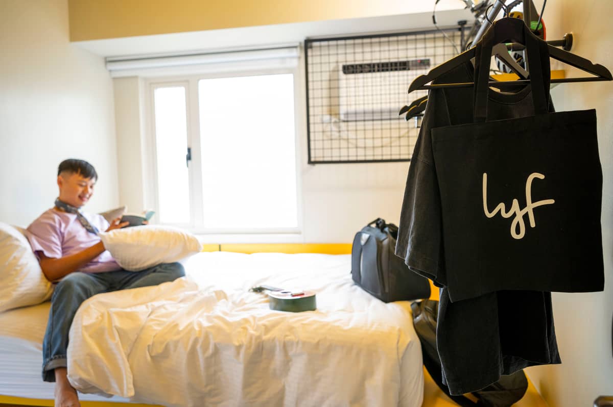 ROOMS are solo traveler friendly.
